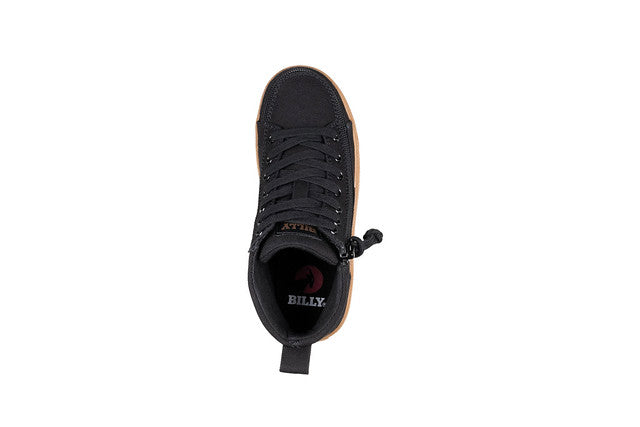 Billy Footwear (Mens) Black/Gum Core Skate Canvas Shoes