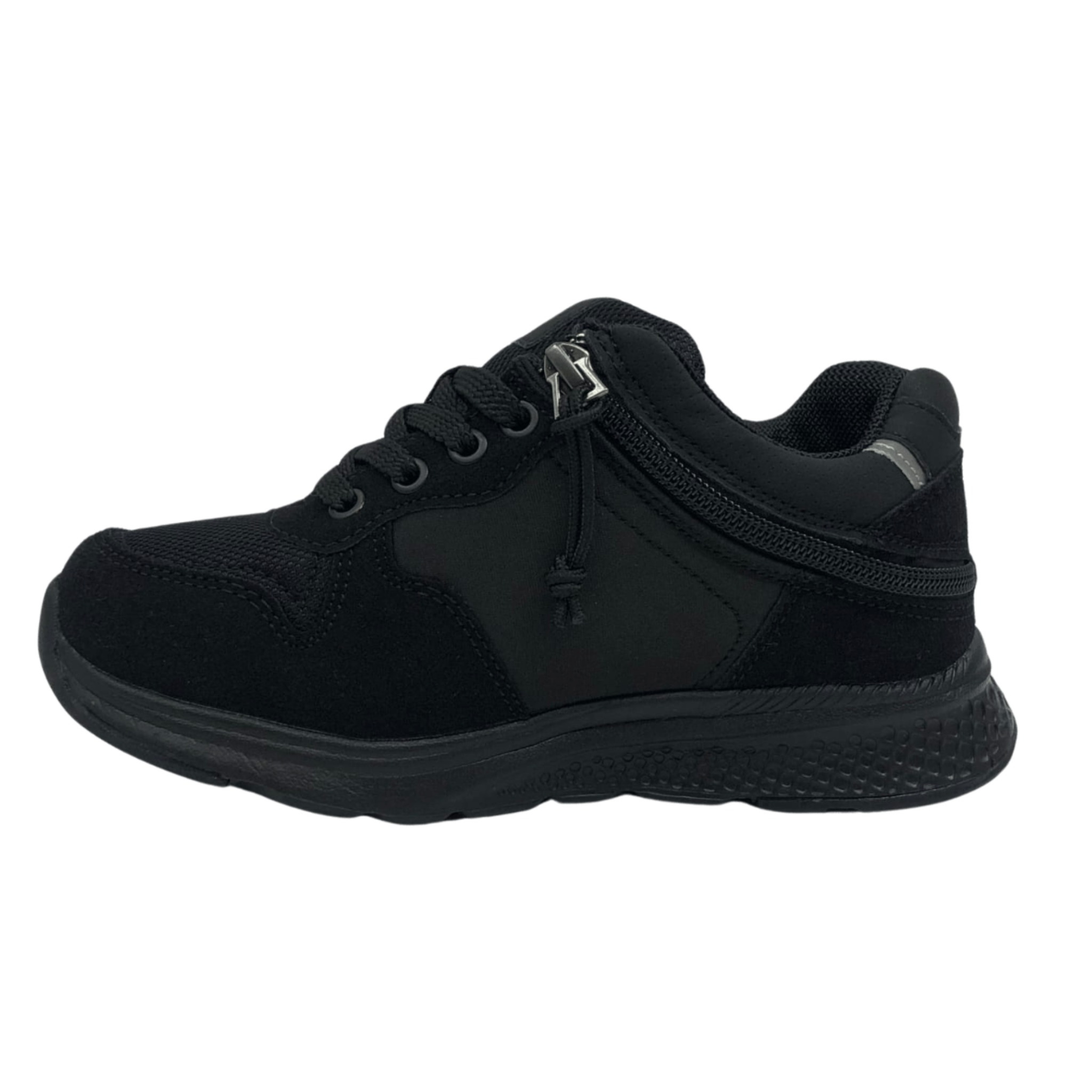 Friendly Shoes (Kids) - Excursion Wider Fit All Black
