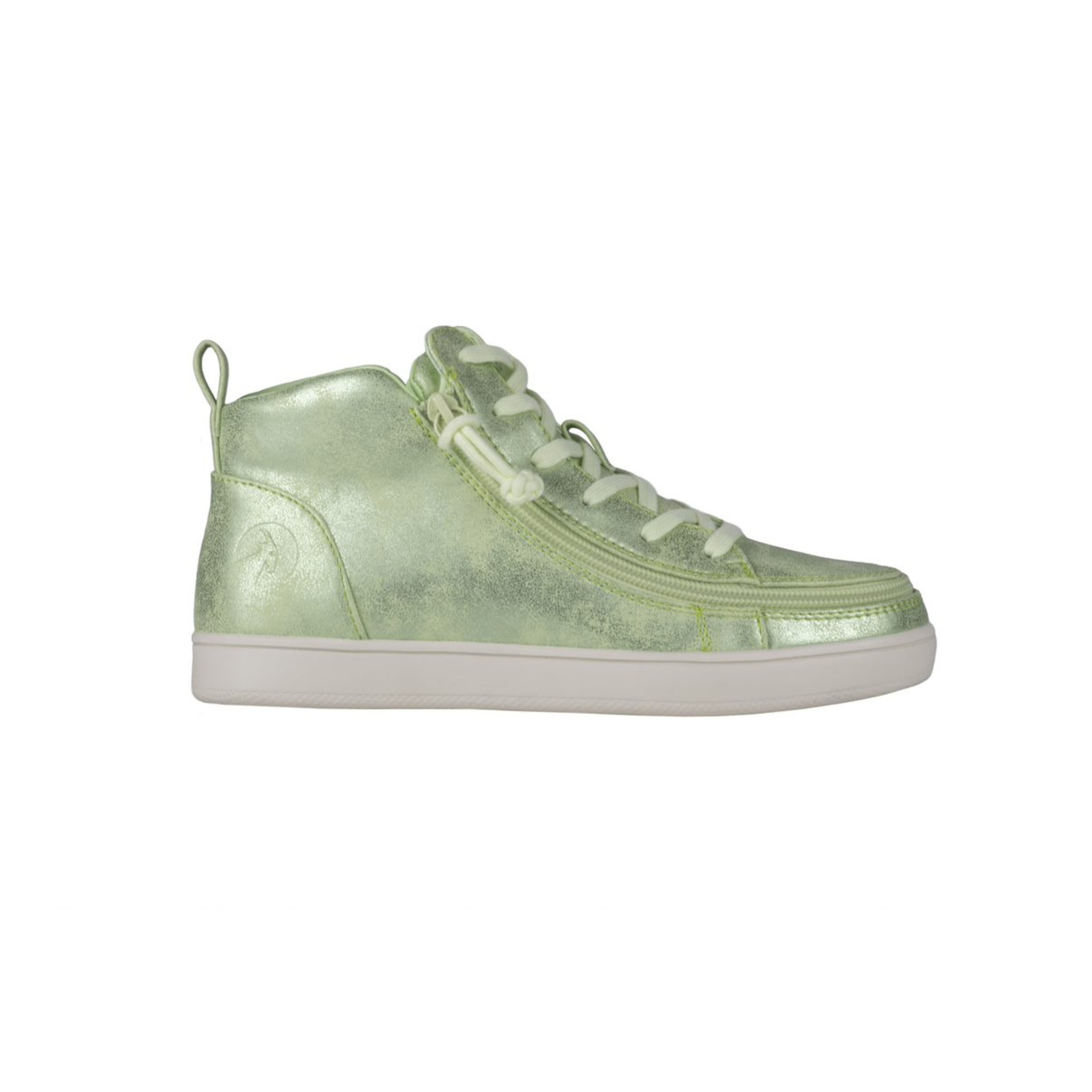 Billy Footwear (Womens) - Mid Top Faux Leather Cucumber Green Shoes