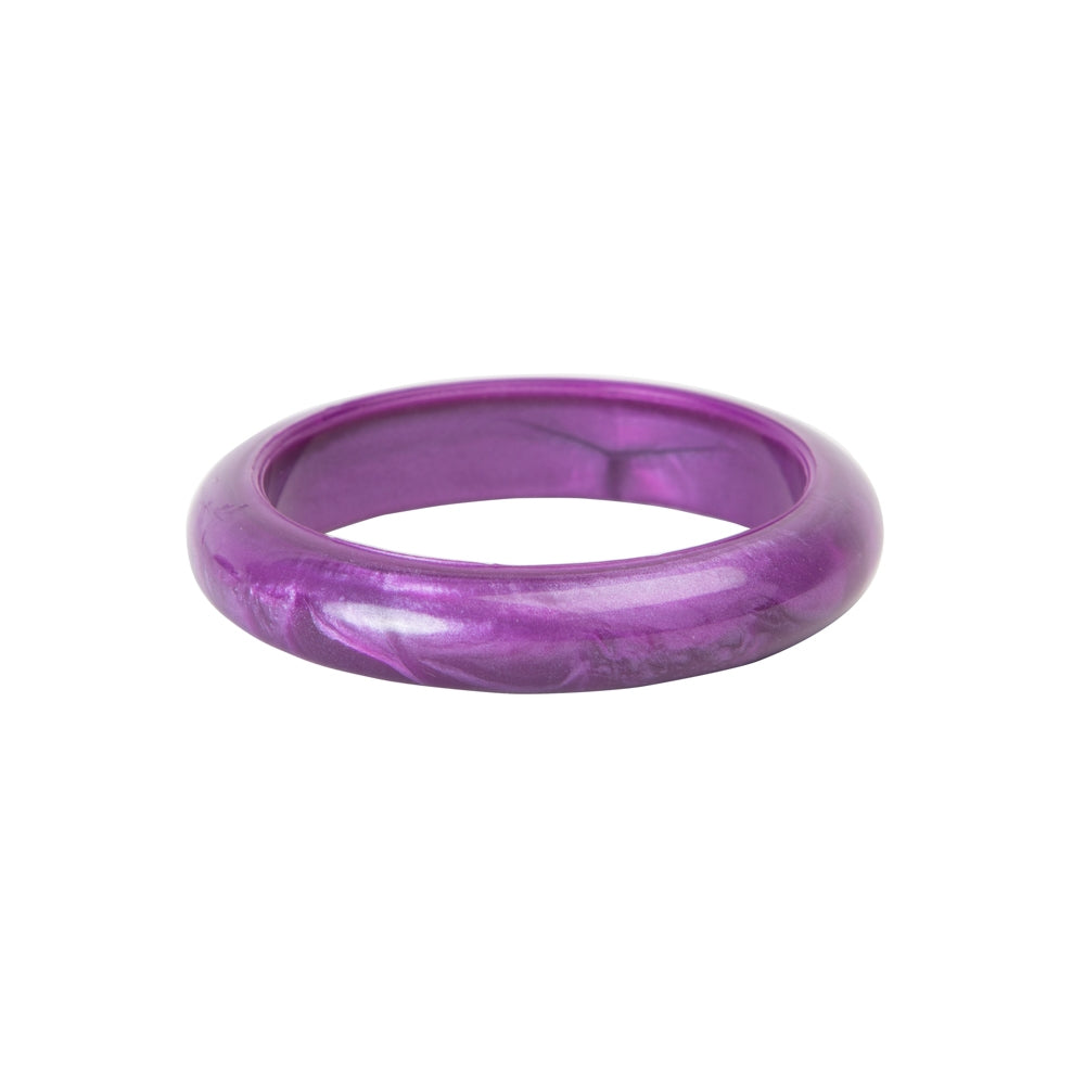purple chewy bangle on a white background