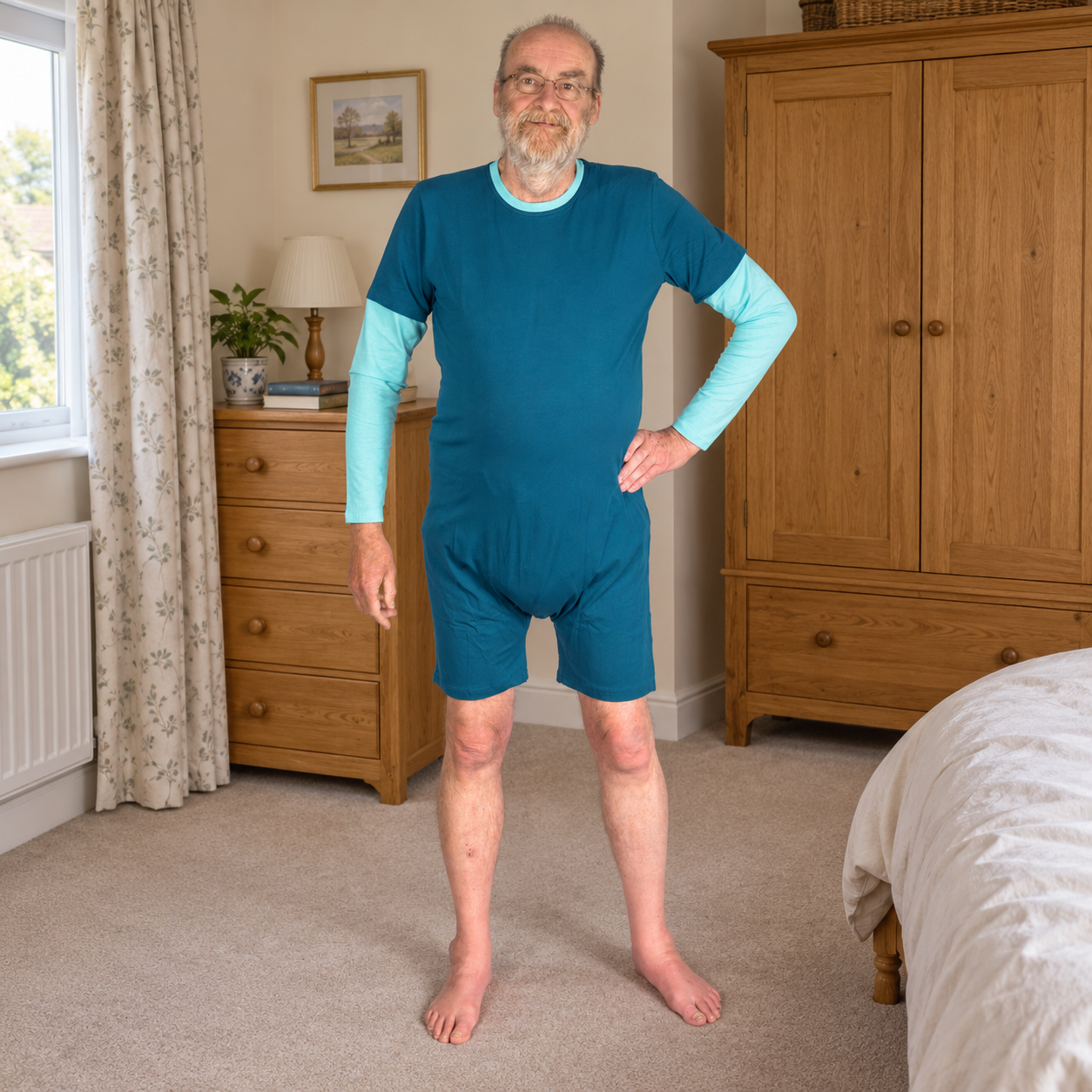 KayCey® Zip Back Jumpsuit (Adults) - Long Sleeve - Limited Edition