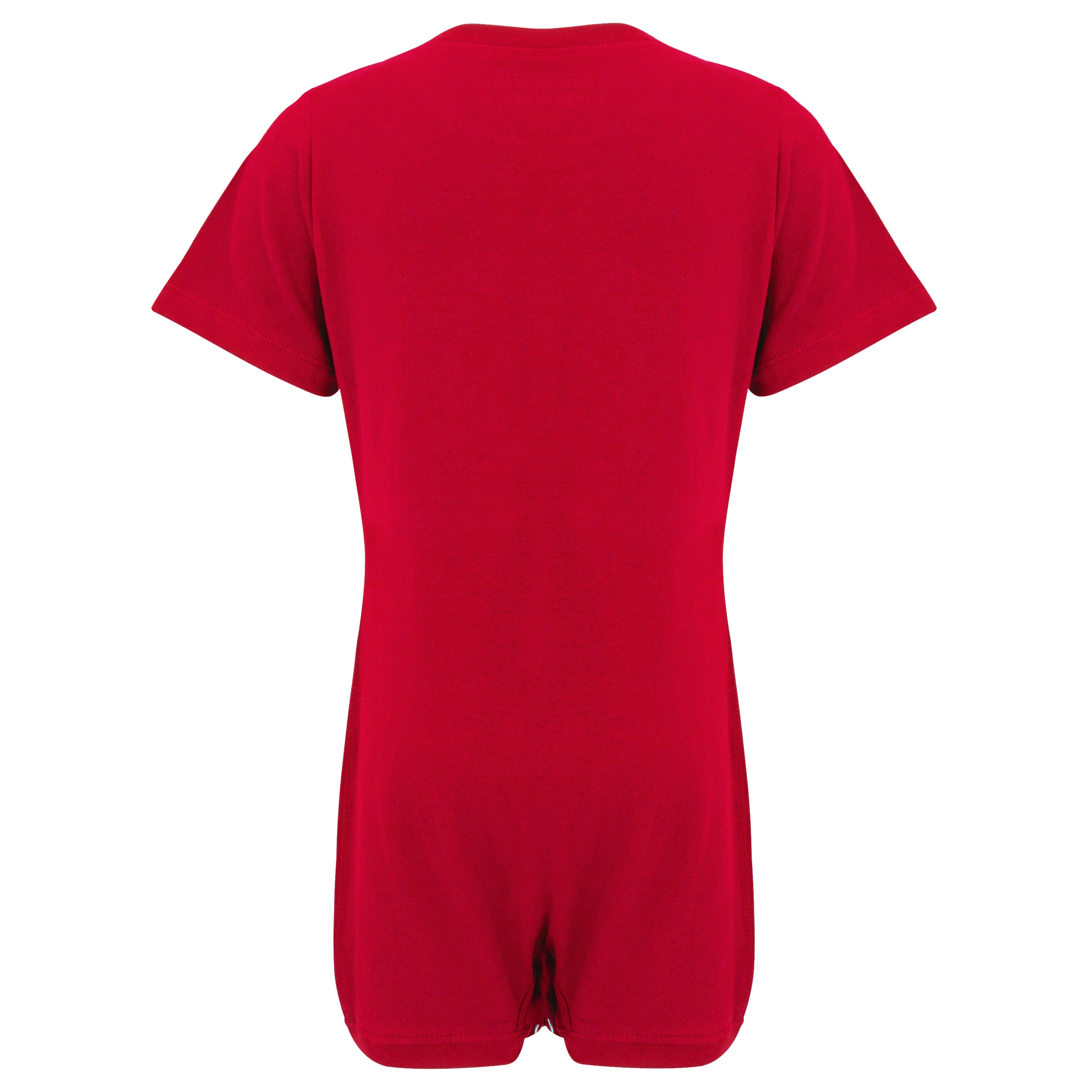 KayCey®P Popper Vest (Kids) - Short Sleeve Red - CLEARANCE