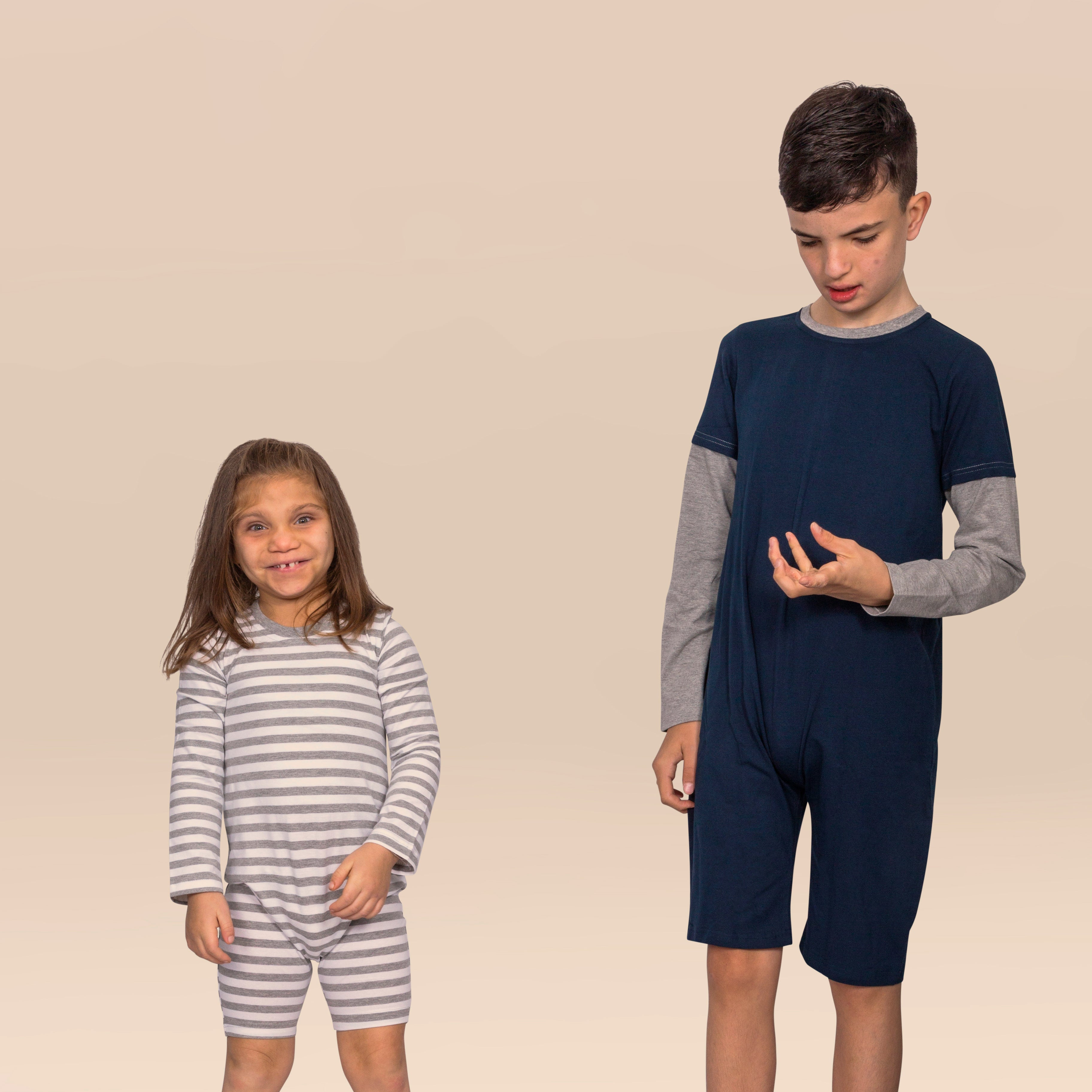 KayCey® Zip Back Jumpsuits (Kids) - Long Sleeve - Basic Range
