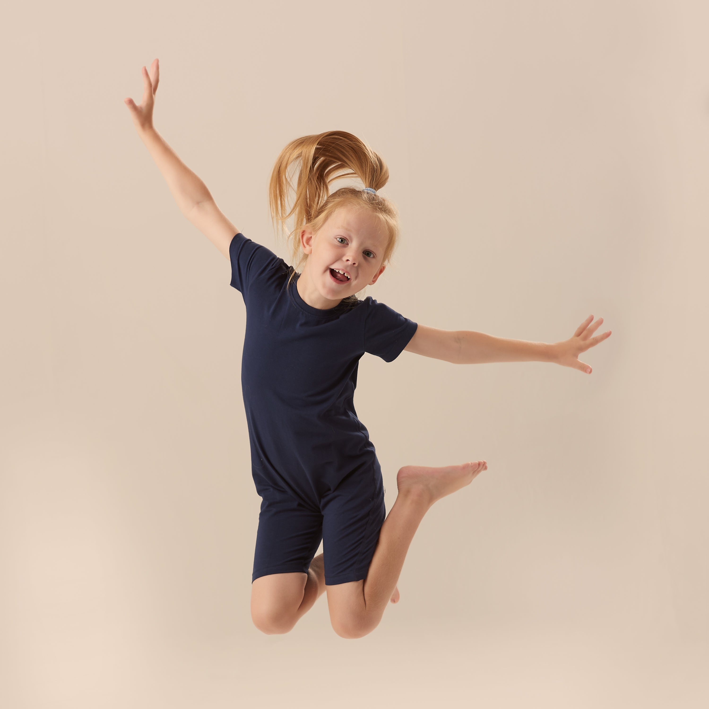 KayCey® Zip Back Jumpsuits (Kids) - Short Sleeve - Basic Range