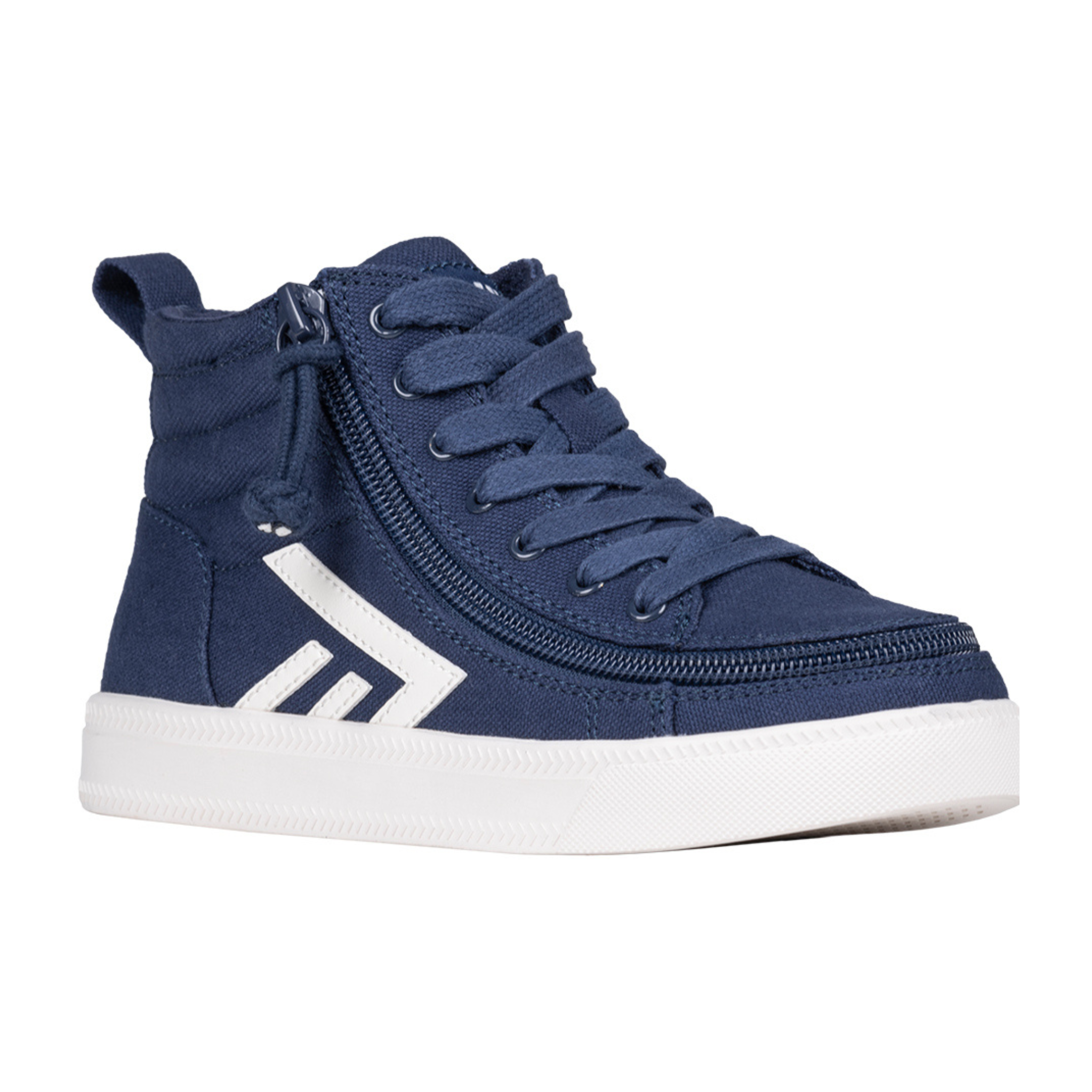 Billy Footwear (Kids)  - Navy/White Core Skate Canvas Shoes