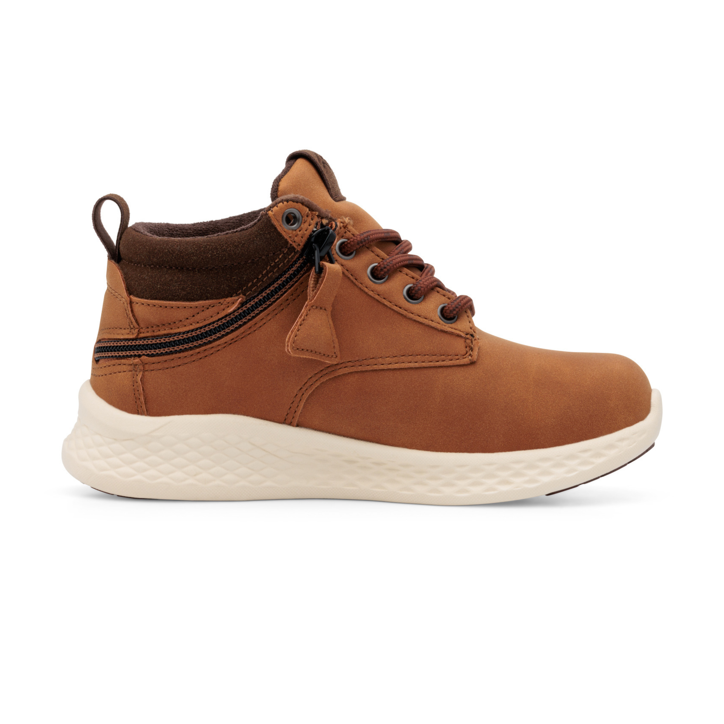 Friendly Shoes Scout Zip-Up Boot (Kids)- Desert Spice