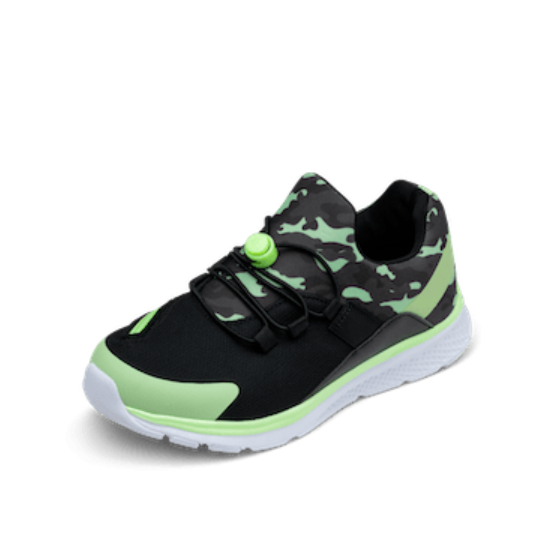 Friendly Shoes (Kids) - Quest Lime Camo