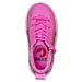 billy_footwear_pink_glitter_high_top_canvas_sko_til_småbørn_og_børn_med_snøreeffekt