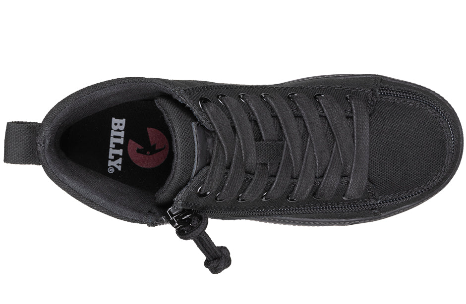 Billy Footwear (Kids)  - Black to the Floor Core Skate Canvas Shoes