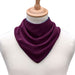 CareDesign_neckerchief_for_older_children_and_adults_with_special_needs_absorbent_dribble_bab_aubergine_front