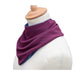 CareDesign_neckerchief_for_older_children_and_adults_with_special_needs_absorbent_dribble_bab_aubergine_side