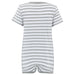 KayCey_Adaptive_clothing_for_older_child_with_special_needs_Short_Sleeve_Grey_White_Stripe_Back