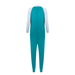 Seenin_zip_back_footed_sleepsuit_with_ Closed_feet_teal_pajamas_for_boys_with_special_needs_back