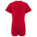 KayCey_Adaptive_klær_for_eldre_barn_med_spesielle_behov_Short_Sleeve_Red_Back