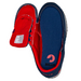 Billy_Footwear_Børne_marinerød_farve_imiteret_ruskind_Trainers_special_needs_shoes