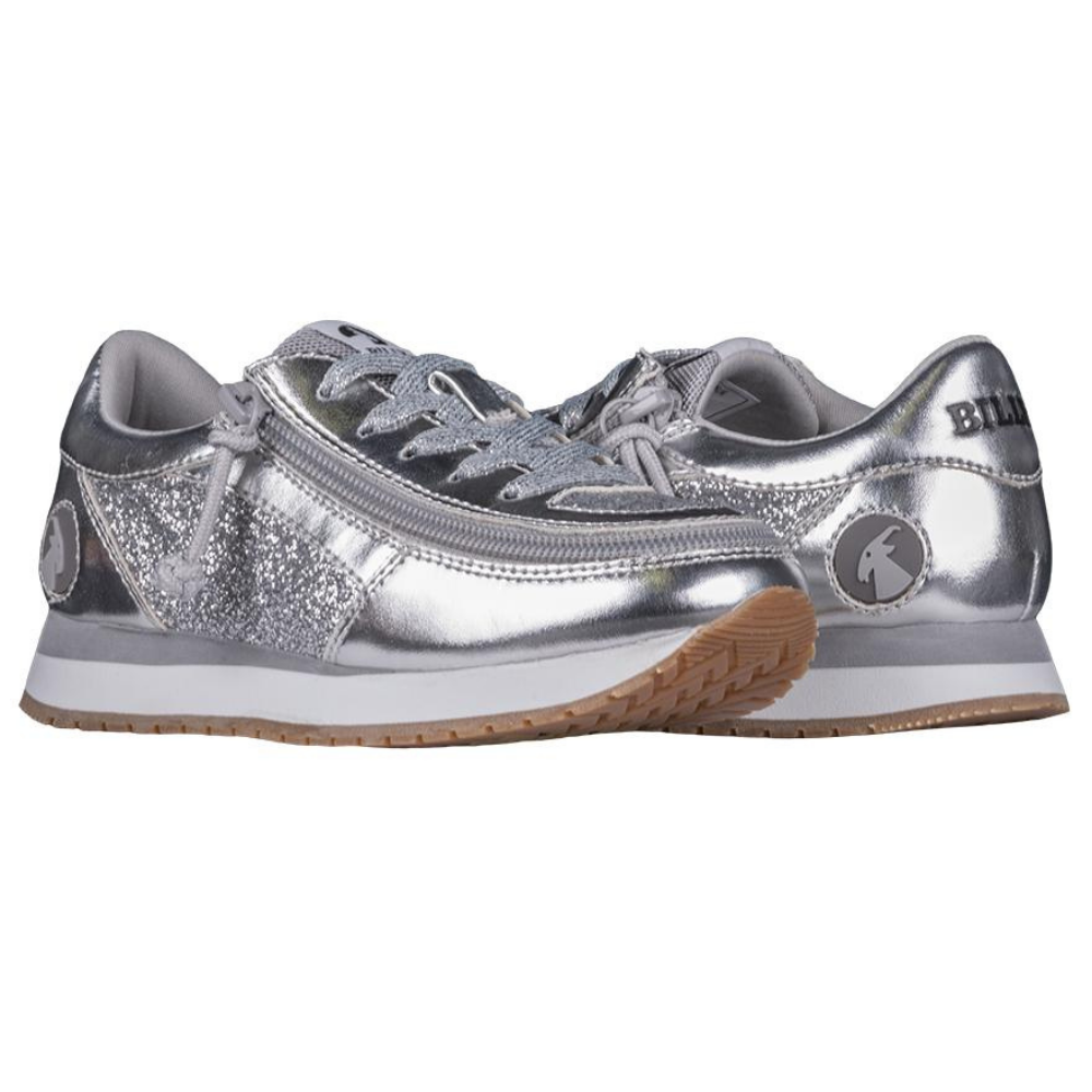 Kids 2025 silver trainers