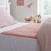 Kylie_bed_protection_sheets_bed_pa​​d_absorbent_washable_incontinence_reusable_bed_wetting_pink