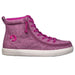 billy_footwear_berry_pink_jersey_high_top_chambray_linnen_shoes_for_women_adults_side_view